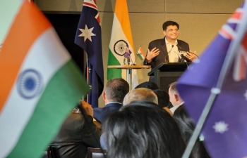 The Minister of Commerce and Industry, Consumer Affairs, Food and Public Distribution and Textiles, Shri Piyush Goyal's Tour in Australia